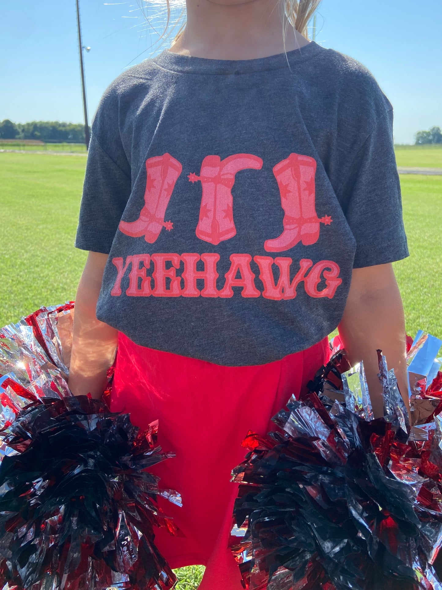 Yeehawg Boots Youth Tee-3 Colors Available