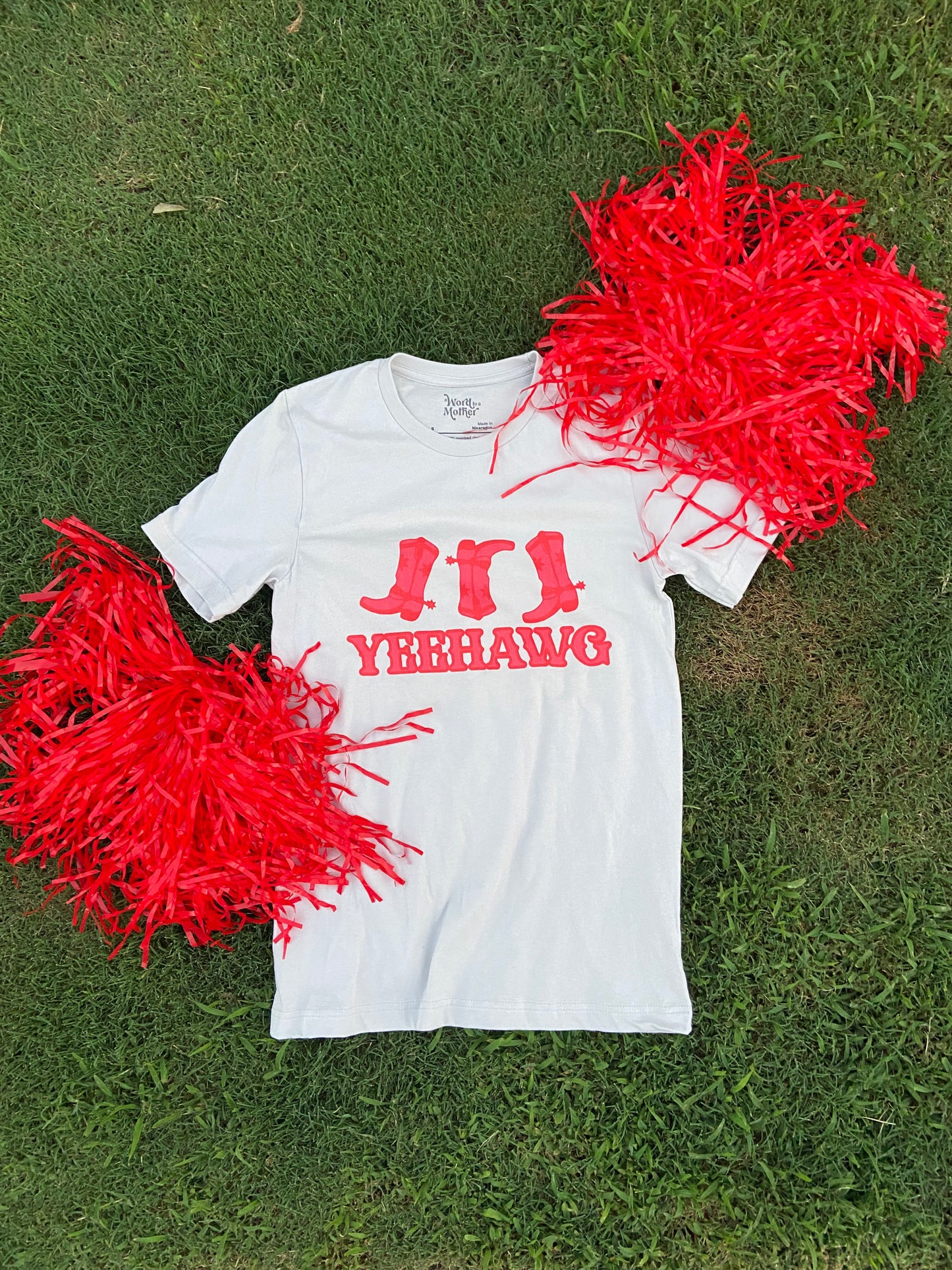 Yeehawg Boots Mom Tee-4 Colors Available