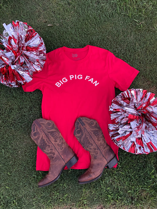 Big Pig Fan-Red
