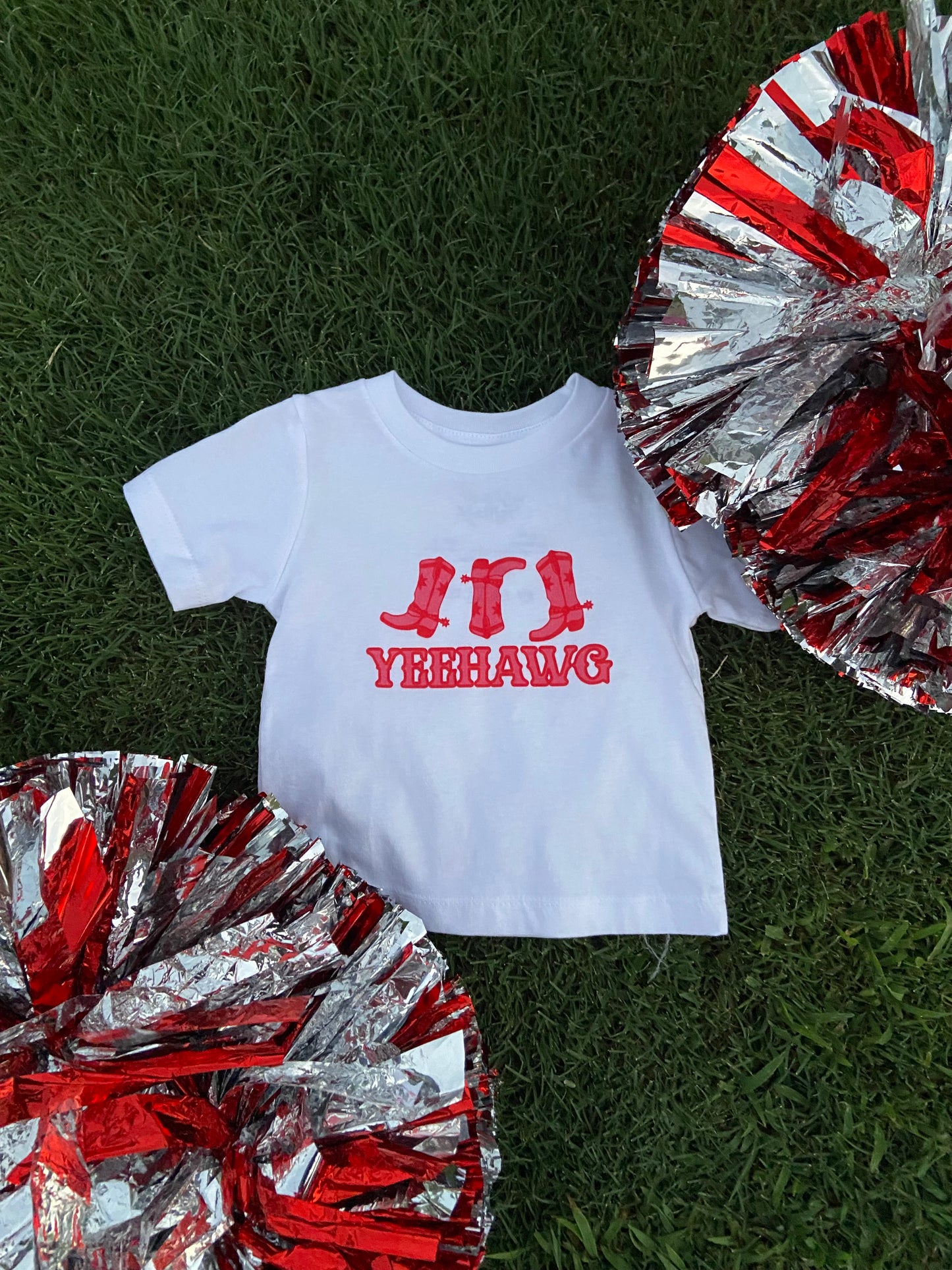 Yeehawg Boots Baby Tee-3 Colors Available