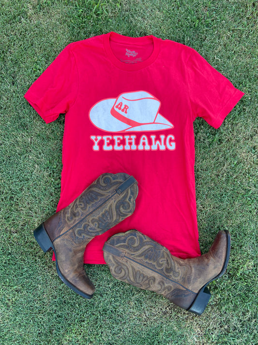 Yeehawg Hat Mom Tee-4 Colors Available