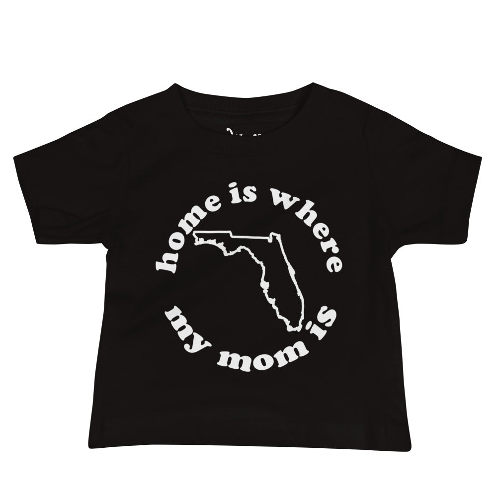 Florida Baby Tee- Black