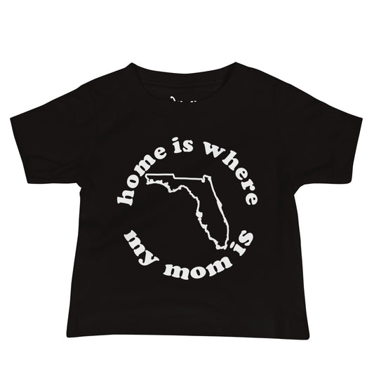 Florida Baby Tee- Black
