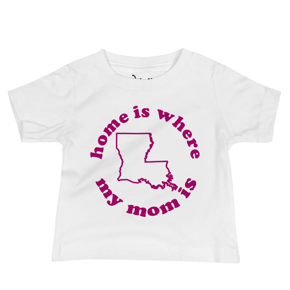 Louisiana Baby Tee-Berry