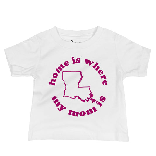 Louisiana Baby Tee-Berry