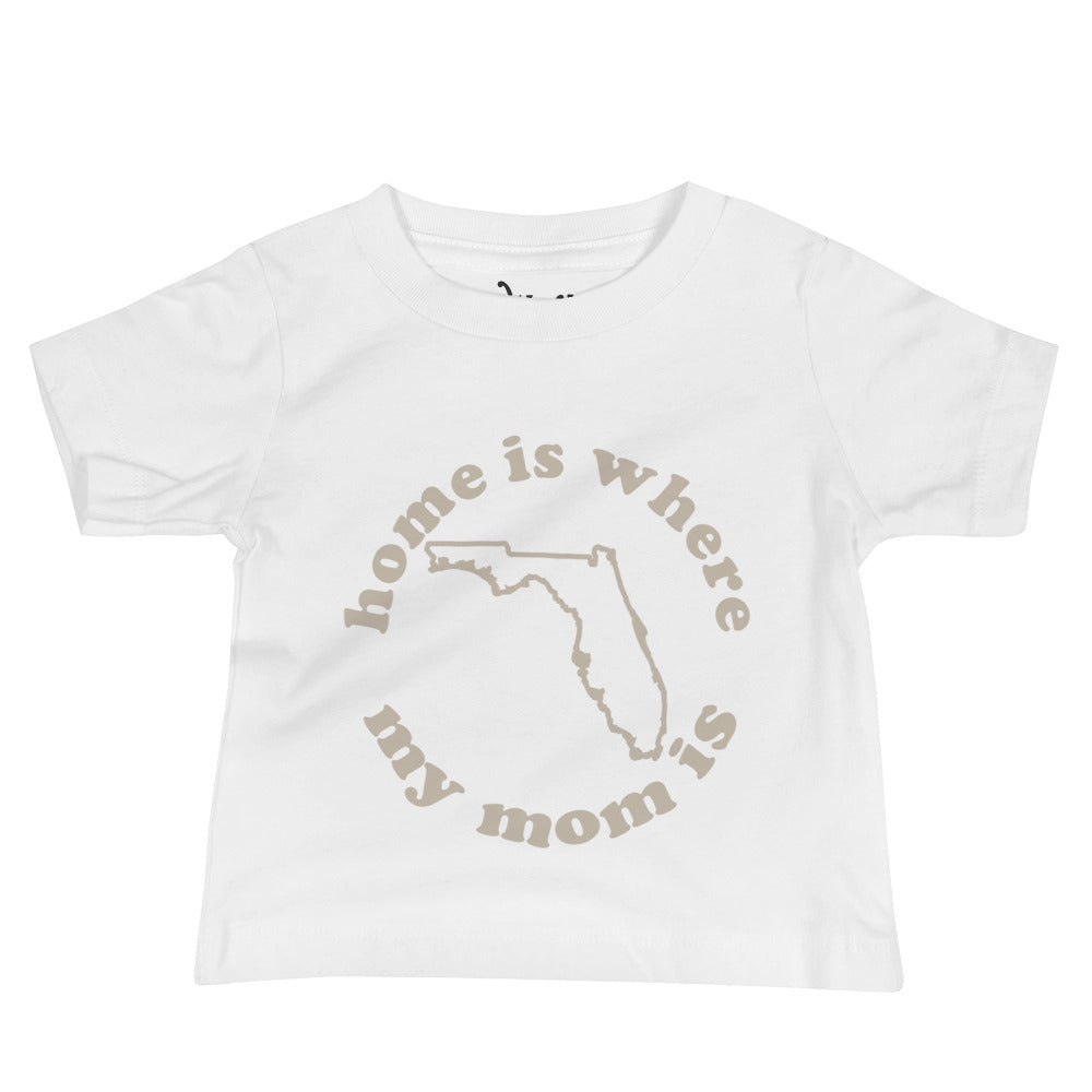 Florida Baby Tee-Tan