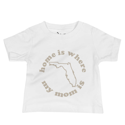 Florida Baby Tee-Tan