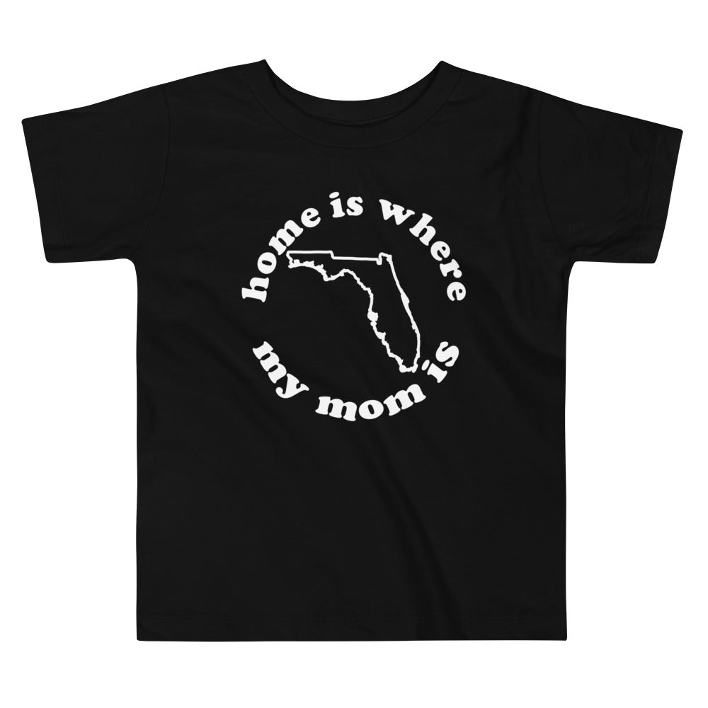 Florida Toddler Tee-Black