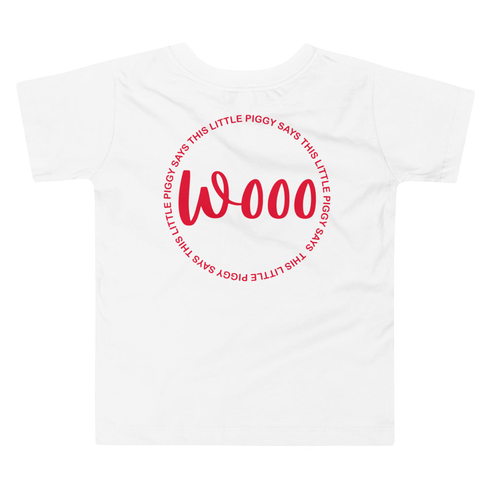 Little Piggy Toddler Girl Tee