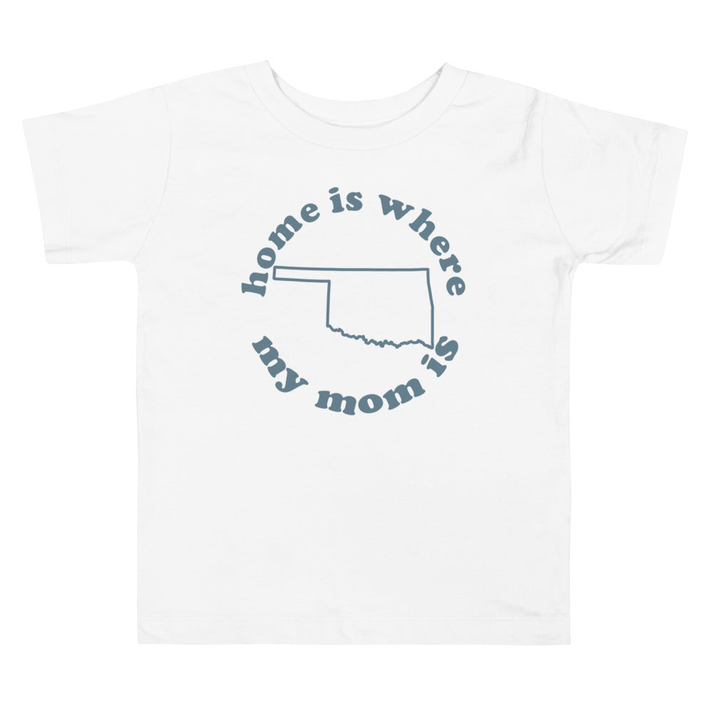 Oklahoma Toddler Tee-Steel Blue