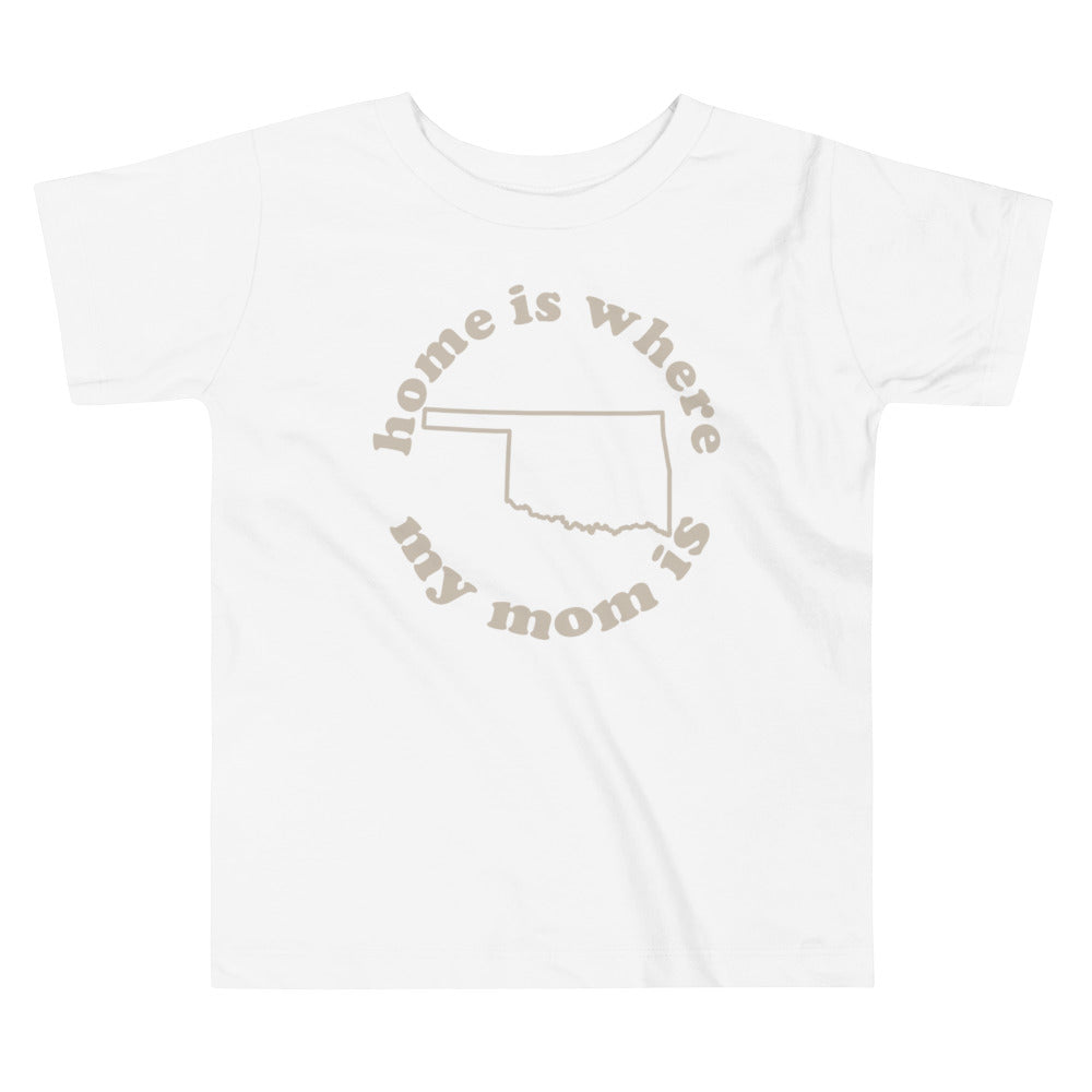 Oklahoma Toddler Tee-Tan