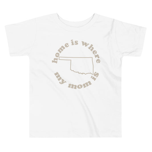 Oklahoma Toddler Tee-Tan