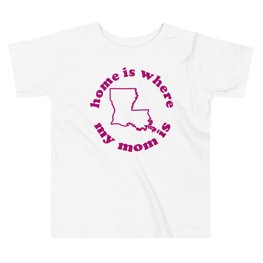 Louisiana Toddler Tee-Berry