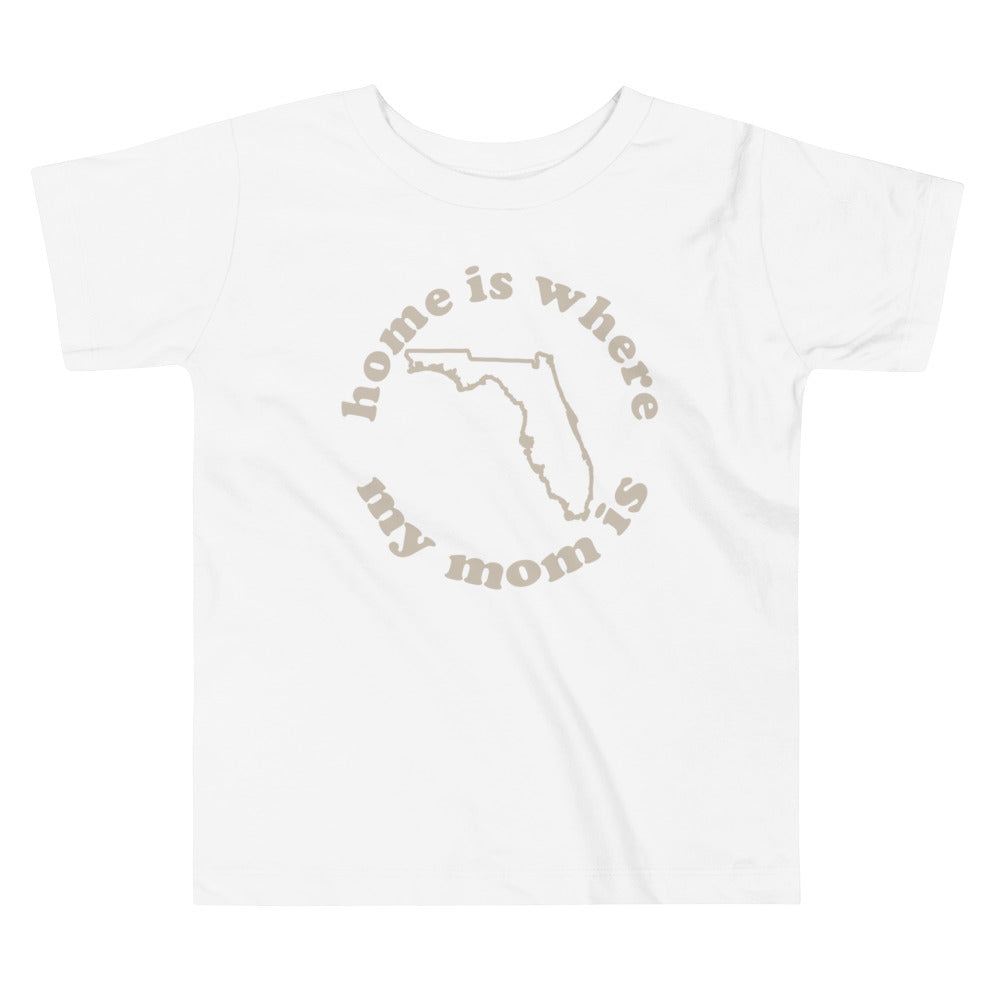 Florida Toddler Tee-Tan