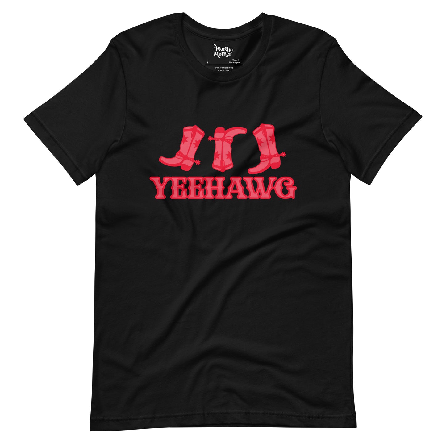Yeehawg Boots Mom Tee-4 Colors Available