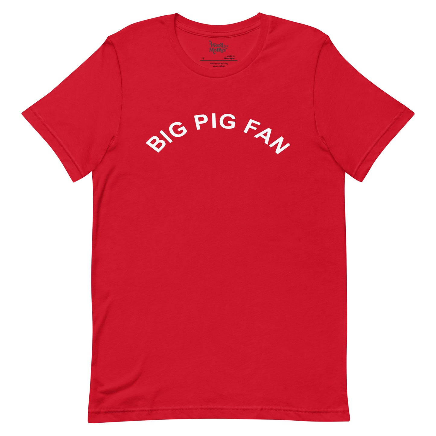 Big Pig Fan-Red