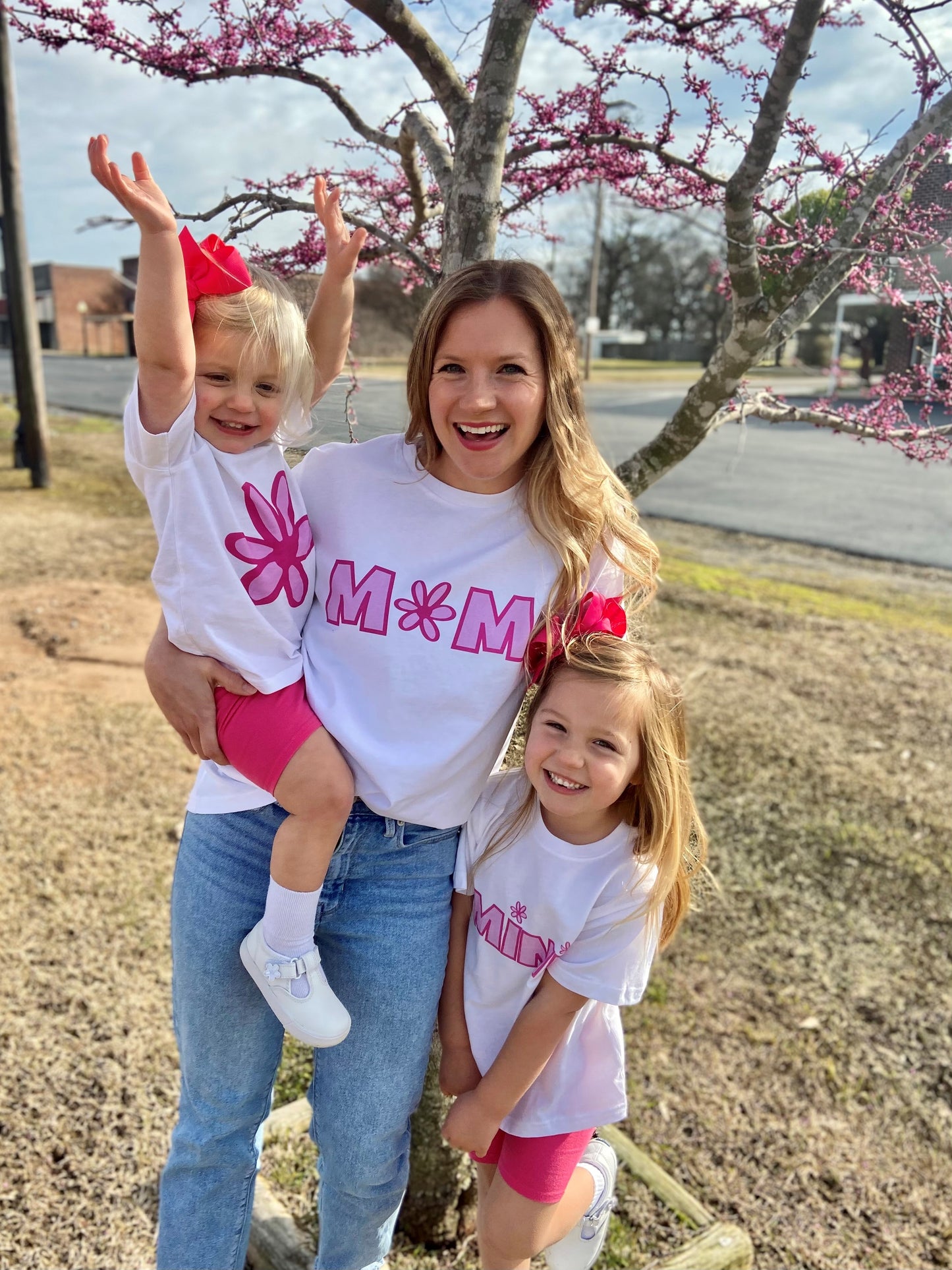 Flower Power Mom Tee