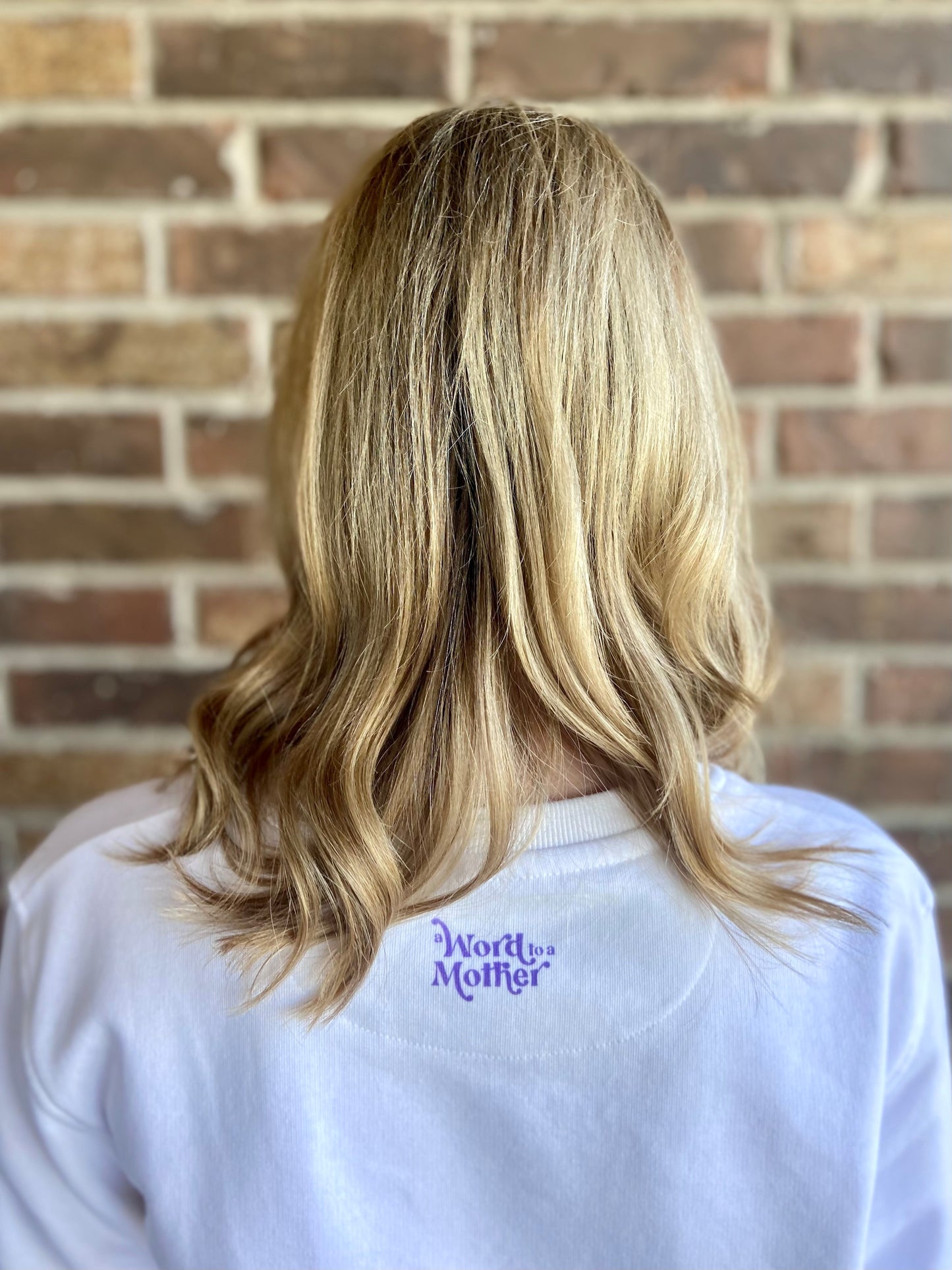 Moms Support Moms Sweatshirt-Purple