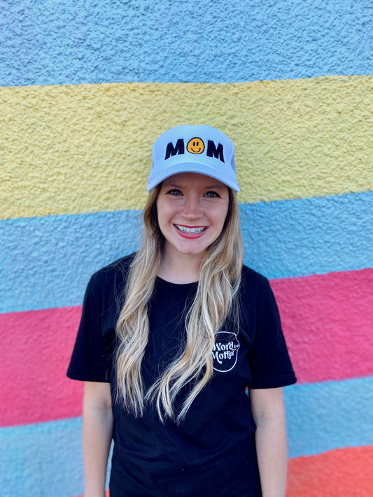 All Smiles Mom Trucker Hat