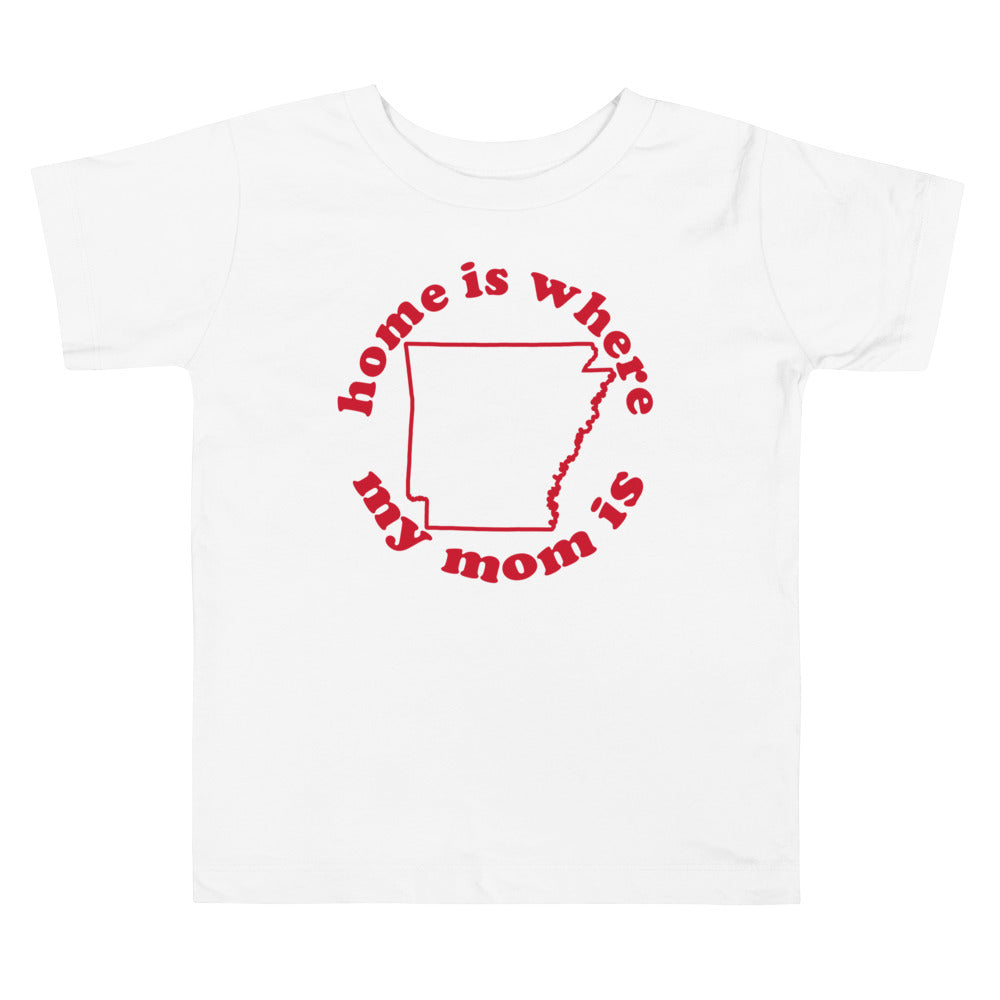 Arkansas Toddler Tee-Red