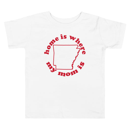 Arkansas Toddler Tee-Red