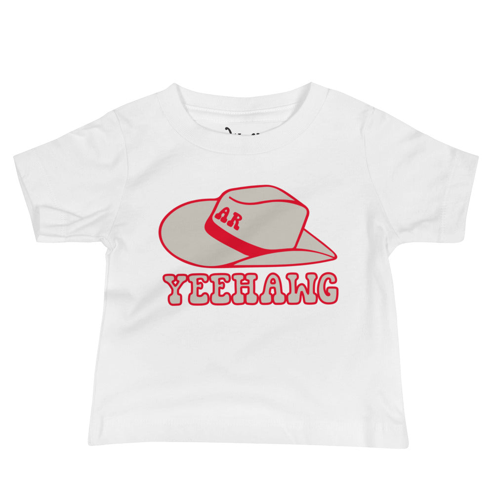 Yeehawg Hat Baby Tee-2 Colors Available