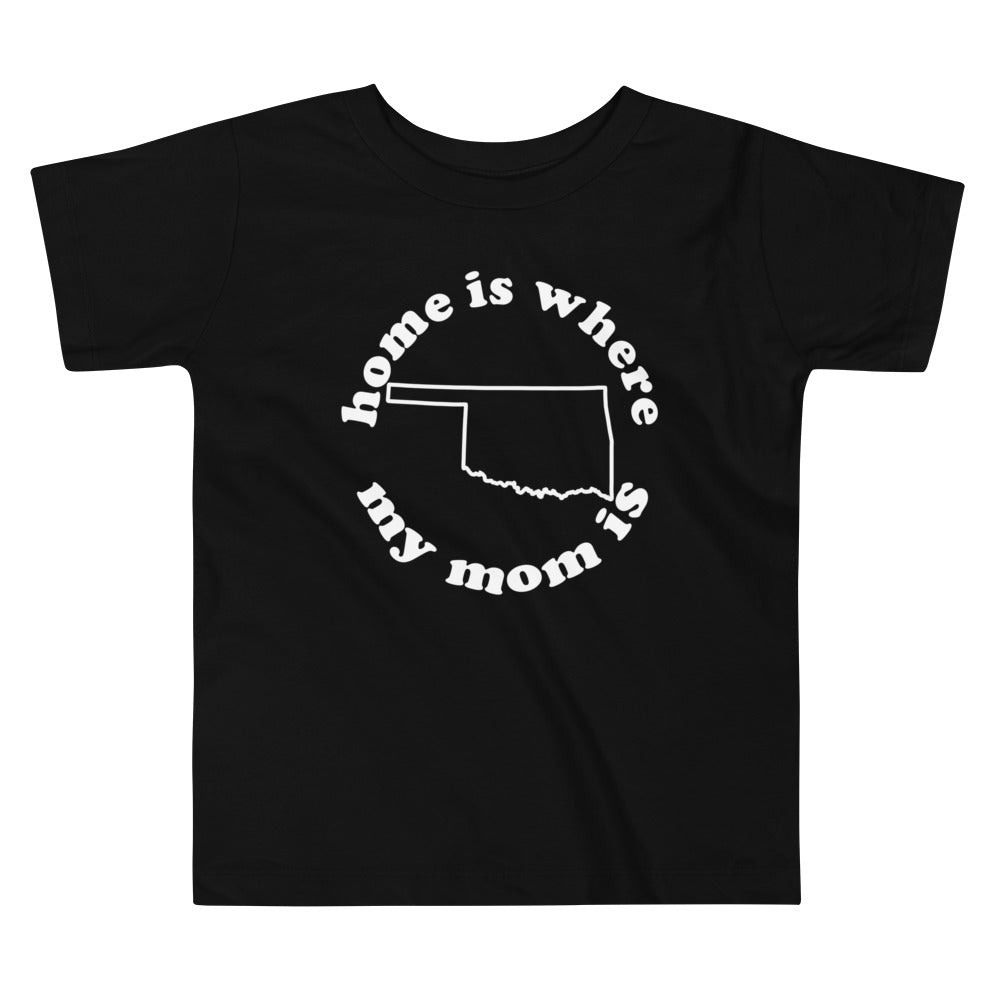 Oklahoma Toddler Tee-Black