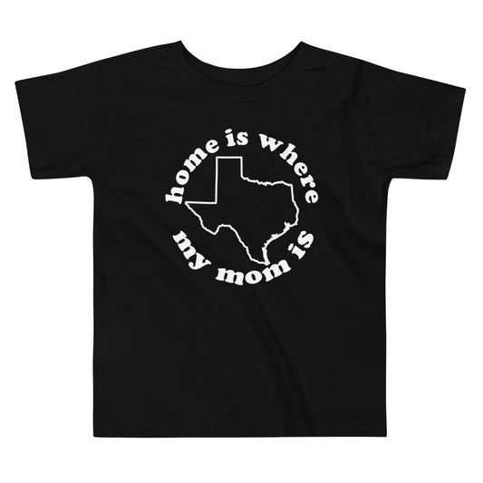 Texas Toddler Tee-Black