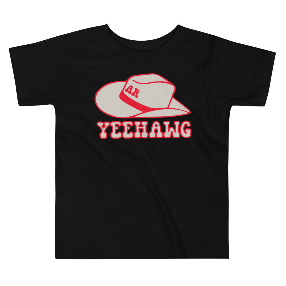 Yeehawg Hat Toddler Tee-2 Colors Available