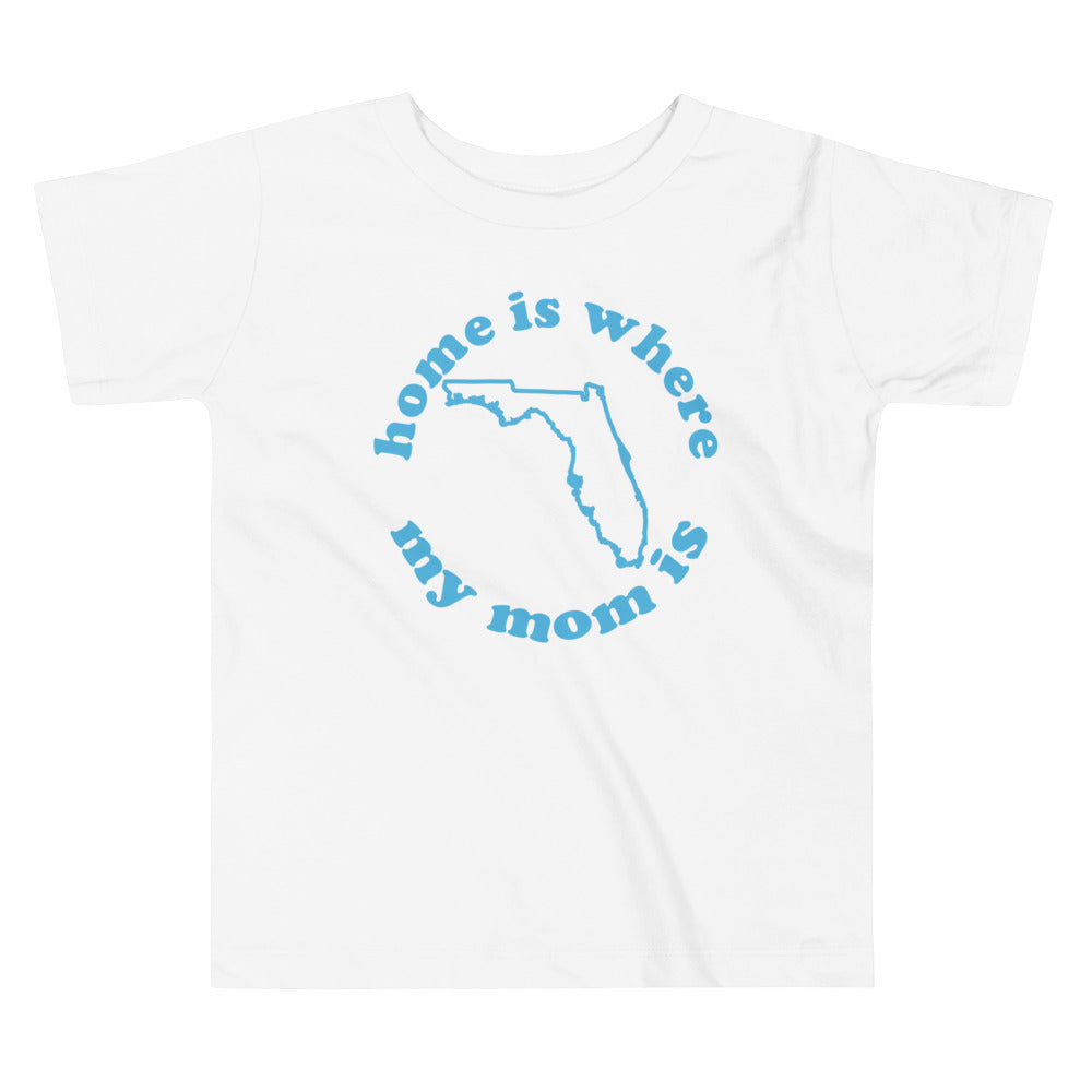 Florida Toddler Tee-Ocean Blue