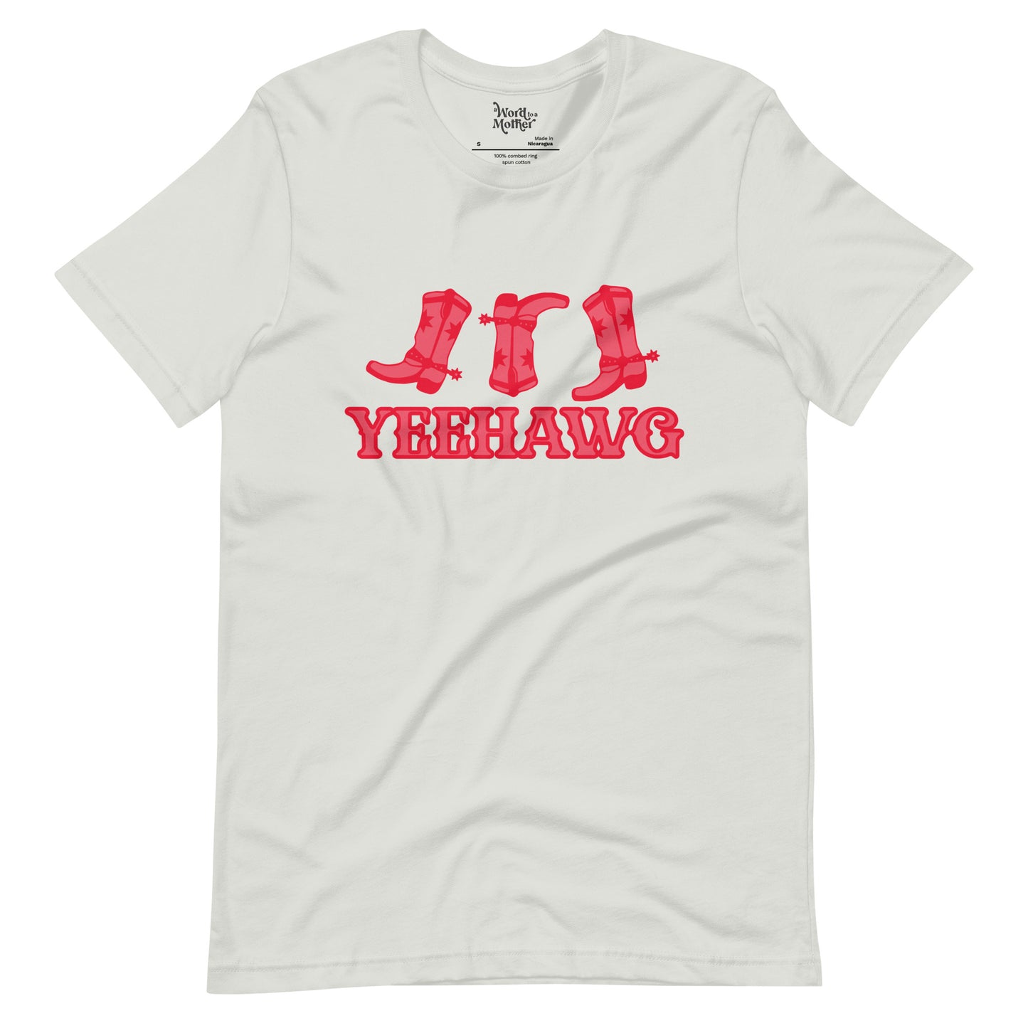 Yeehawg Boots Mom Tee-4 Colors Available