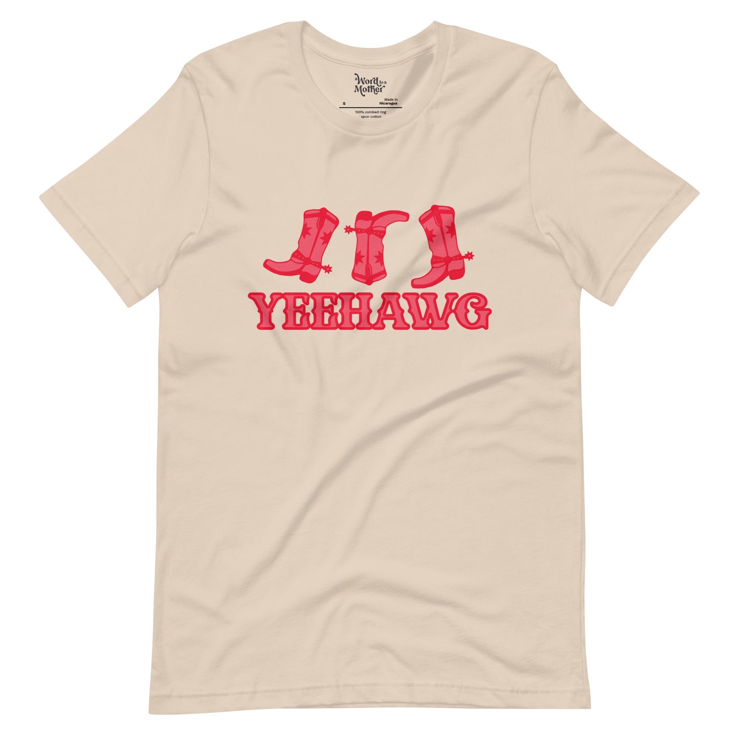 Yeehawg Boots Mom Tee-4 Colors Available