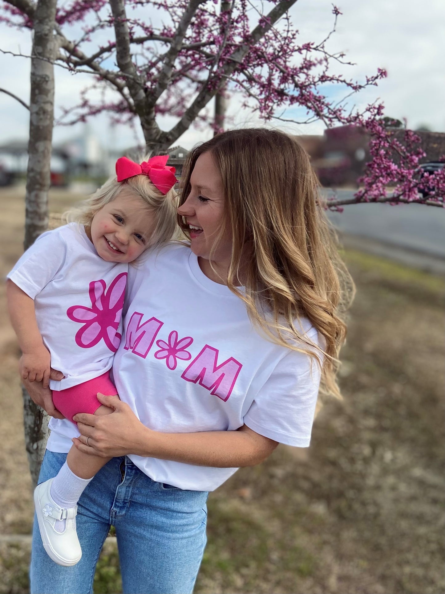 Flower Power Mom Tee